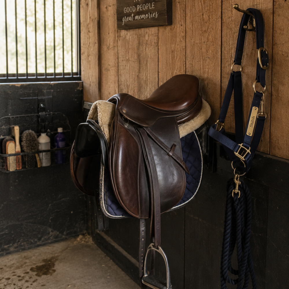 Stirrup Leathers & Irons