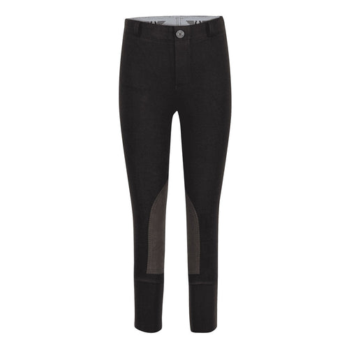 TuffRider Children's Cotton Pull-On Knee Patch Breeches