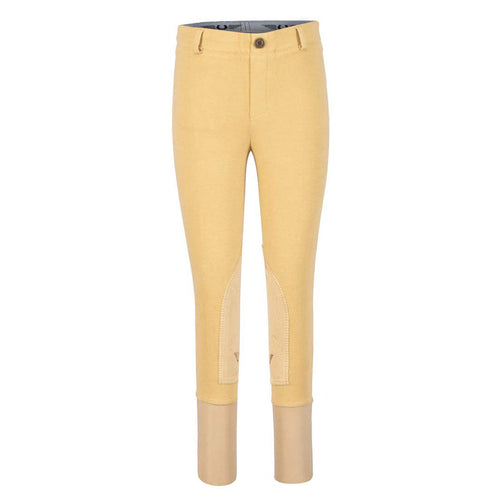 TuffRider Children's Cotton Pull-On Knee Patch Breeches