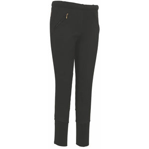 TuffRider Children's Unifleece Pull-On Stretch Fleece Knee Patch Winter Breeches