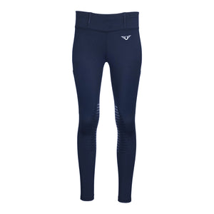TuffRider Children's Ventilated Sport Tights With Phone Pockets and Belt Loops