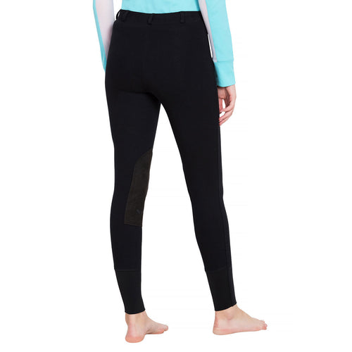 TuffRider Ladies Starter Lowrise Pull-On Knee Patch Breeches