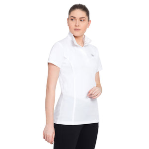 TuffRider Ladies Kirby Kwik Dry Short Sleeve Show Shirt