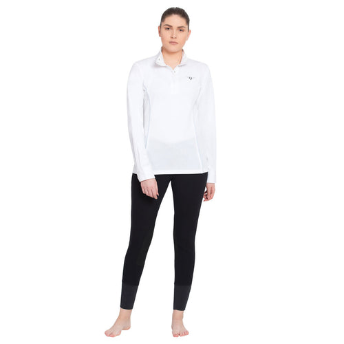 TuffRider Ladies Kirby Kwik Dry Long Sleeve Show Shirt
