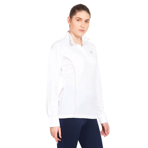 TuffRider Ladies Kirby Kwik Dry Long Sleeve Show Shirt