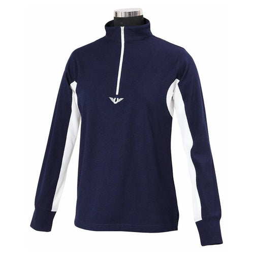 TuffRider Youth Long Sleeve Ventilated Technical Sport Shirt – UV Protection, Quick-Dry, Mesh Undersleeves