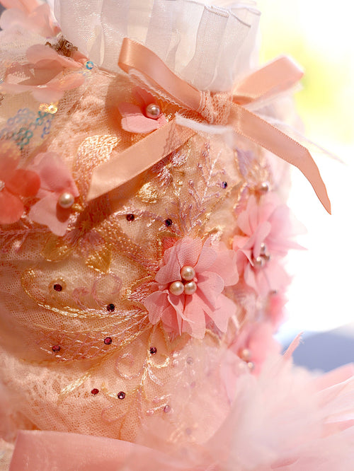 Feather Dream Princess Dog Dress