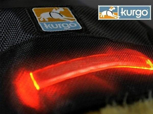 Waterproof North Country Dog Coat with LED Safety Light