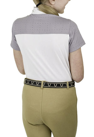 Equine Couture Children'S Magda Equicool Short Sleeve Show Shirt