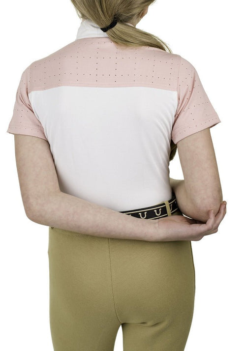 Equine Couture Children'S Magda Equicool Short Sleeve Show Shirt