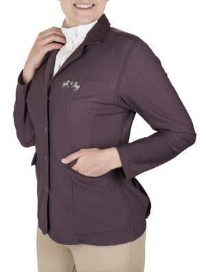 Equine Couture Women EquiVent 4-Snap Button Show Coat