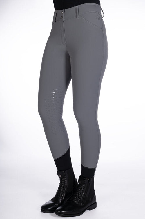 HKM Tampa- Silicone Knee Patch Riding Breeches