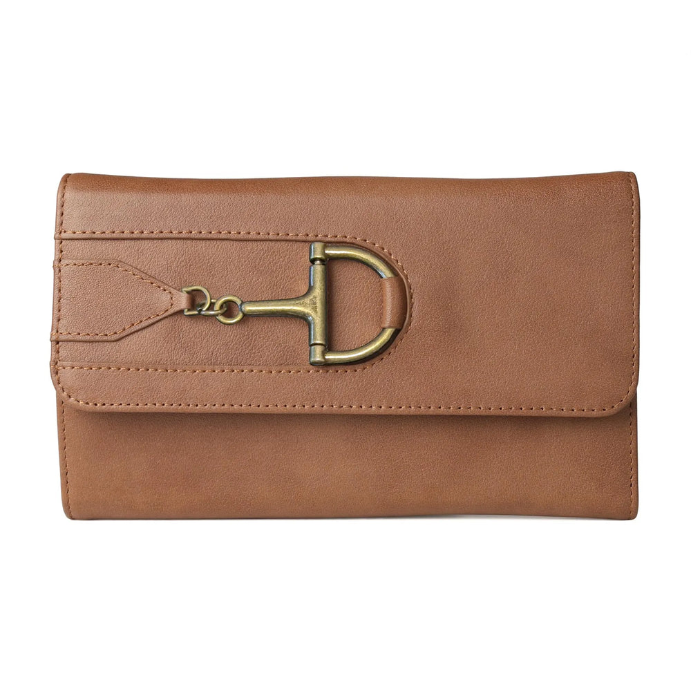 Dee-Bit 3-Fold Leather Wallet-Black