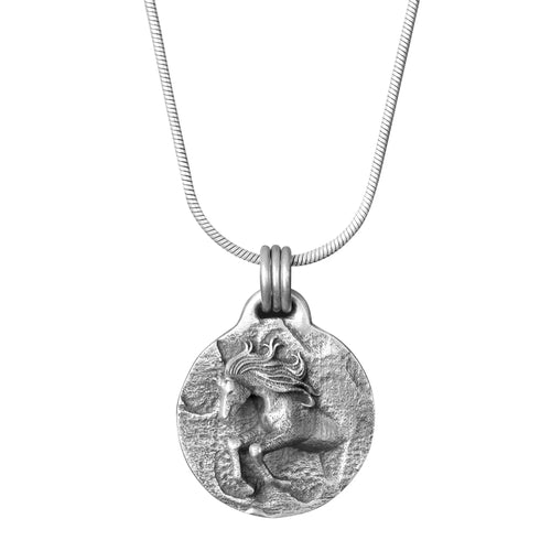 Lila Jumper Necklace-Silver