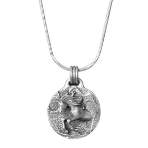 Lila Jumper Necklace-Silver