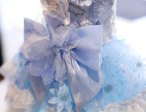 Feather Dream Princess Dog Dress