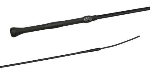 Fleck, Nylon Weave, Evo-Grip Dressage Whip- 47.5"