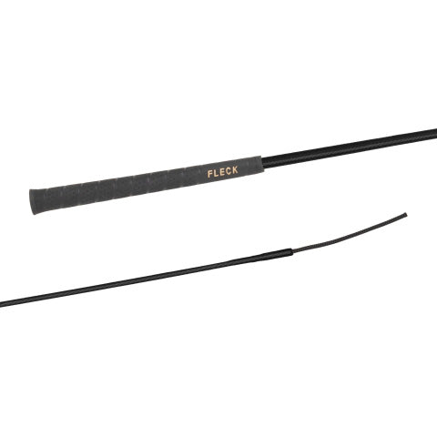 Fleck Woven Nylon Covered Shaft, Fleck-Grip Dressage Whip