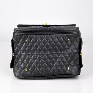 Luxury Quilted Dog Carrier Bag Purse Airline Approved Pet Travel Handbag