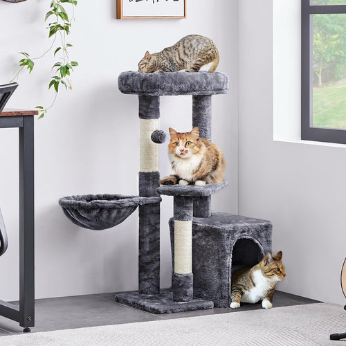 34In Cat Condo with Extra Scratch Boards