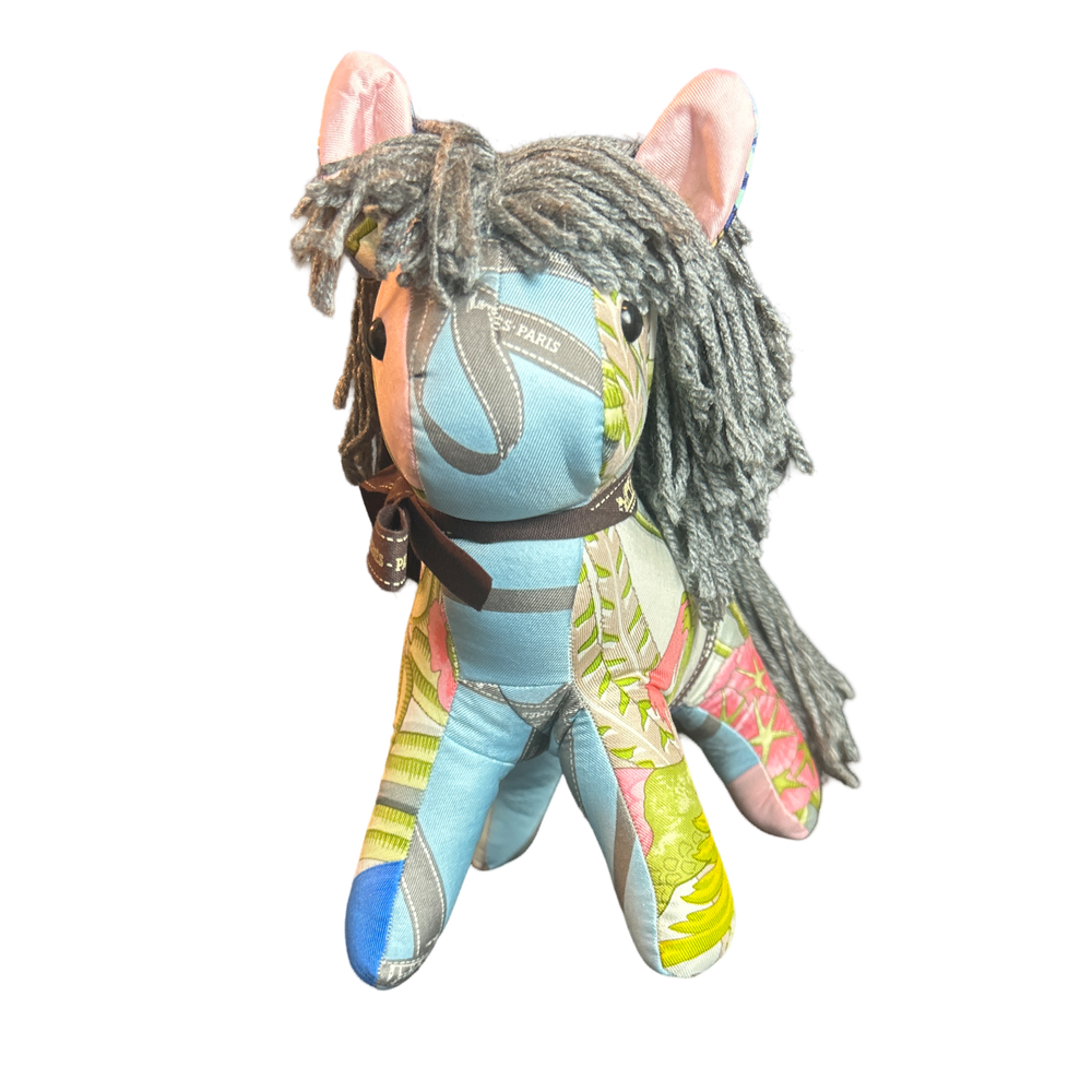 Vintage Silk Scarf Noble Pony