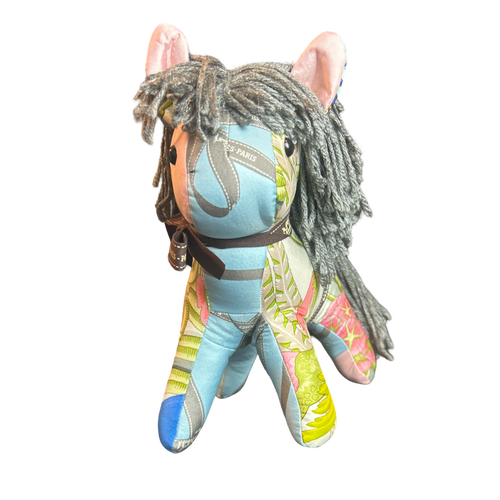 Vintage Silk Scarf Noble Pony