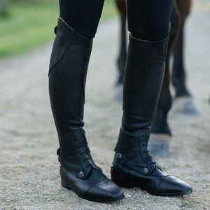 The Hinterland TuffRider Ladies Convertible Boot — Wears as a Paddock or Tall Boot (Gaiters Sold Separately)