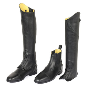 The Hinterland TuffRider Ladies Convertible Boot — Wears as a Paddock or Tall Boot (Gaiters Sold Separately)