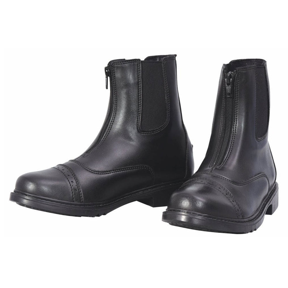 TuffRider Women's Starter Front Zip Paddock Boots Wide Regular