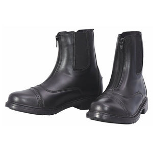TuffRider Women's Starter Front Zip Paddock Boots Wide Regular