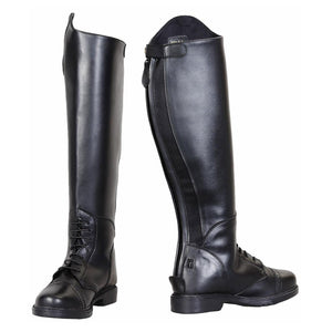 TuffRider Children's Starter Back Zip Field Boots in Synthetic Leather