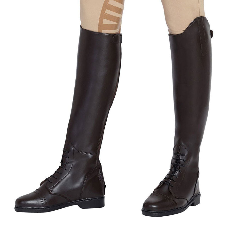 TuffRider Ladies Starter Back Zip Field Boots Synthetic Leather