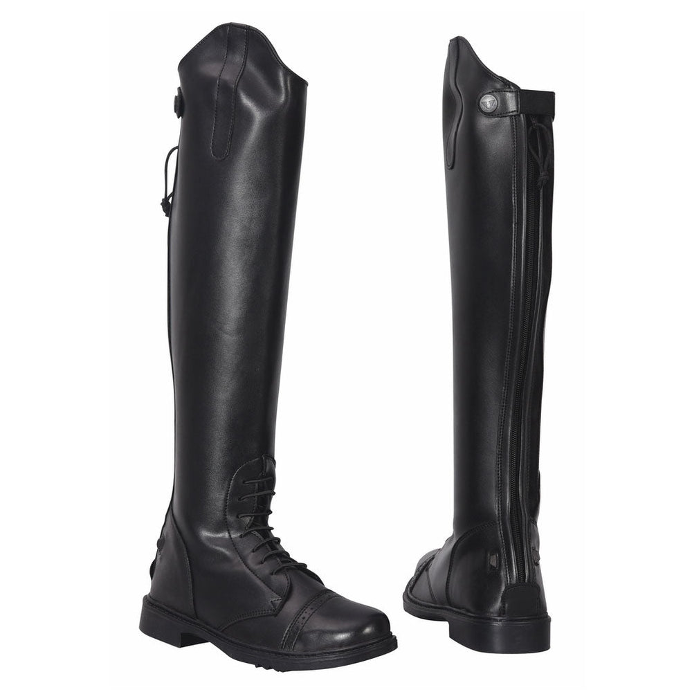 TuffRider Ladies Starter Back Zip Field Boots Synthetic Leather