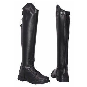 TuffRider Ladies Starter Back Zip Field Boots Synthetic Leather