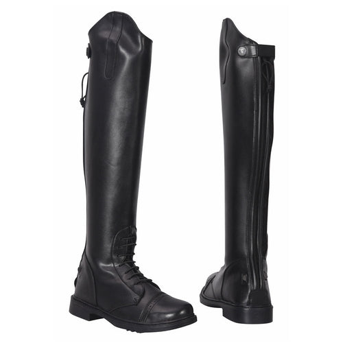 TuffRider Ladies Starter Back Zip Field Boots Synthetic Leather