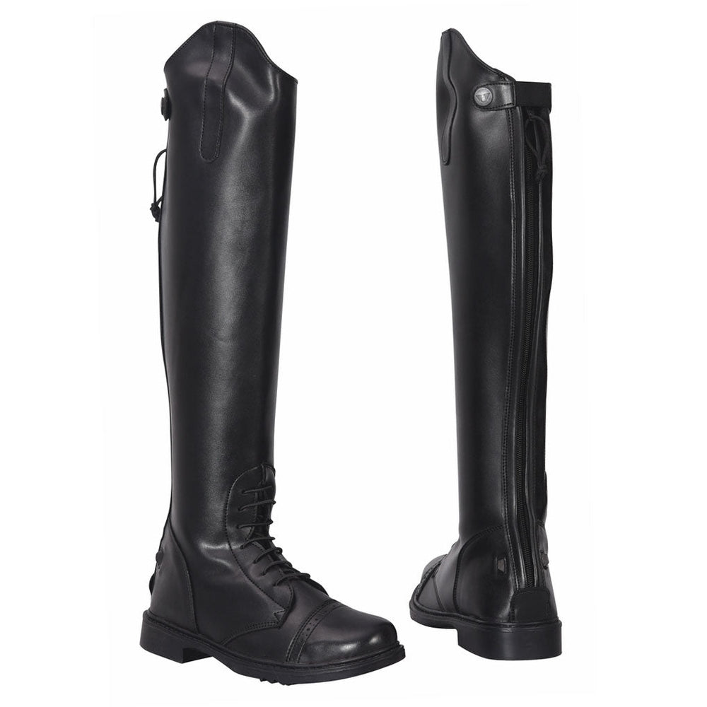 TuffRider Ladies Starter Back Zip Field Boots Synthetic Leather