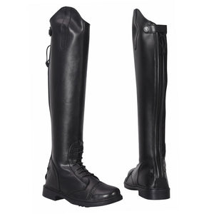 TuffRider Ladies Starter Back Zip Field Boots Synthetic Leather
