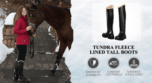 TuffRider Ladies Tundra Fleece Lined Tall Boots in Synthetic Leather