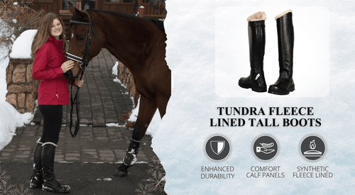 TuffRider Ladies Tundra Fleece Lined Tall Boots in Synthetic Leather