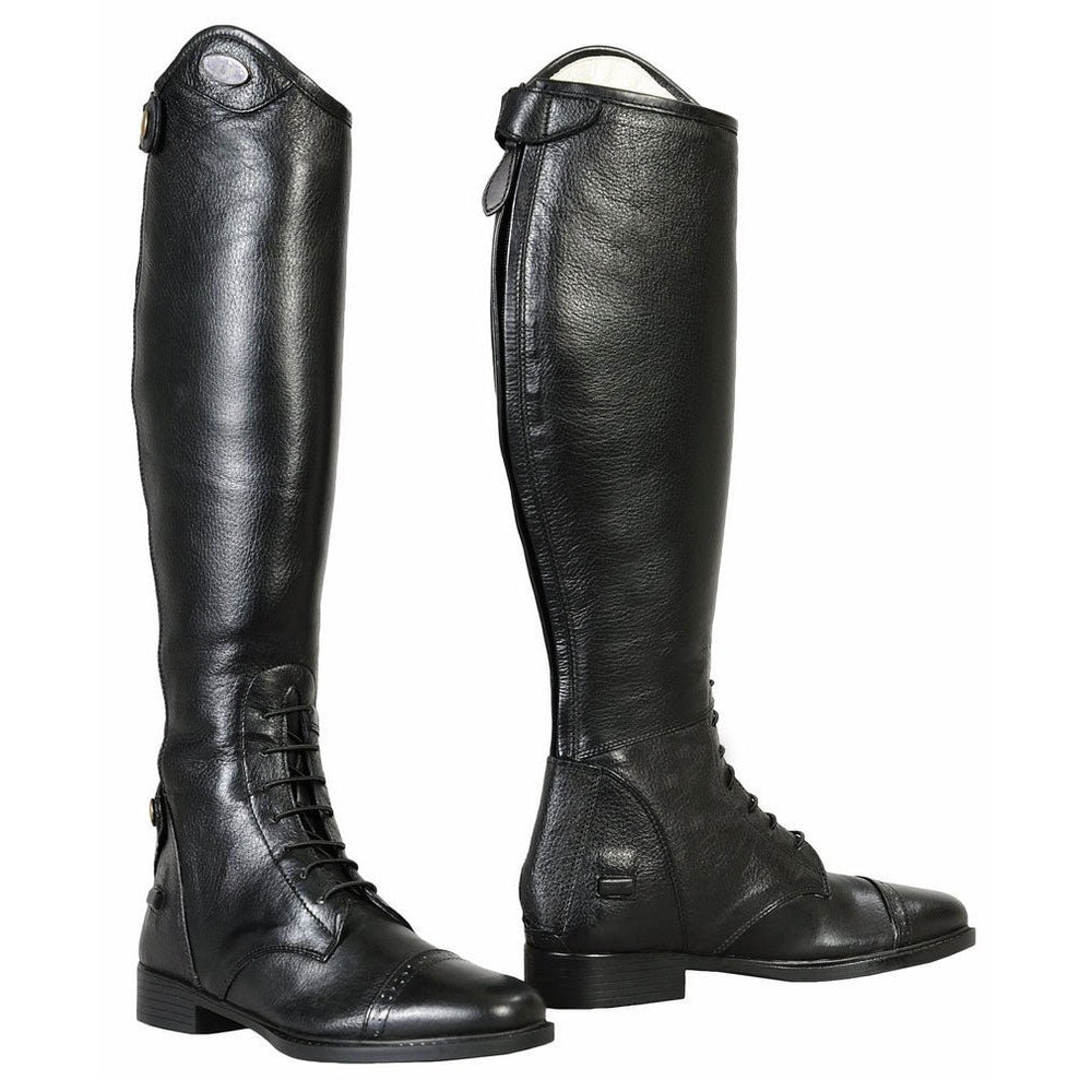 TuffRider Ladies Belmont Genuine Leather Field Boots Black