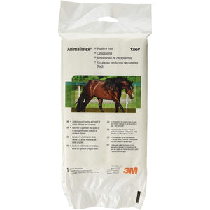 3M Animalintex Hoof & Leg Poultice Pad Horse Wound Care Abscess Treatment 8 x 16 Inch
