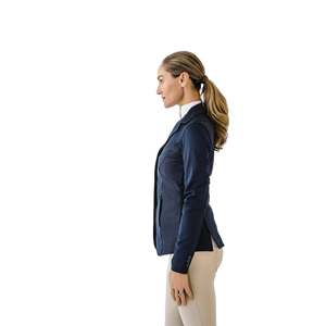 Mesh Hybrid Show Coat - Black