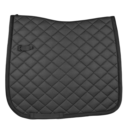 Sparkle Dressage Saddle Pad - Black