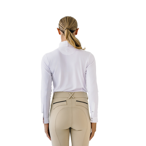 Bib Front Show Shirt - White Natural World