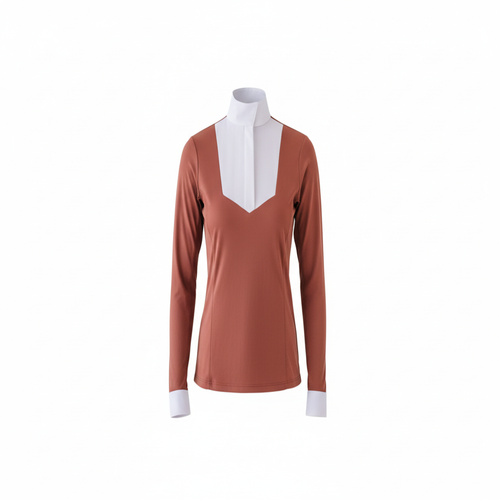 Bib Front Show Shirt - Warm Earth