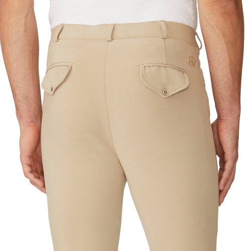 Men's EuroWeave DX Suede Knee Patch Breech - Classic Show Tan