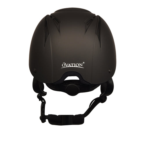 Deluxe Schooler Helmet - Black Silver Vents