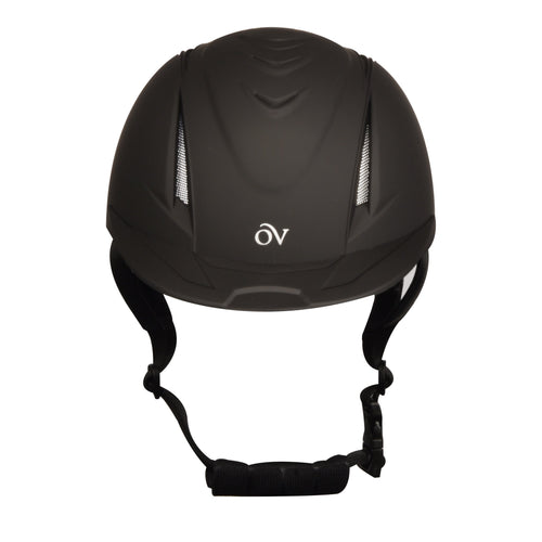 Deluxe Schooler Helmet - Black Silver Vents