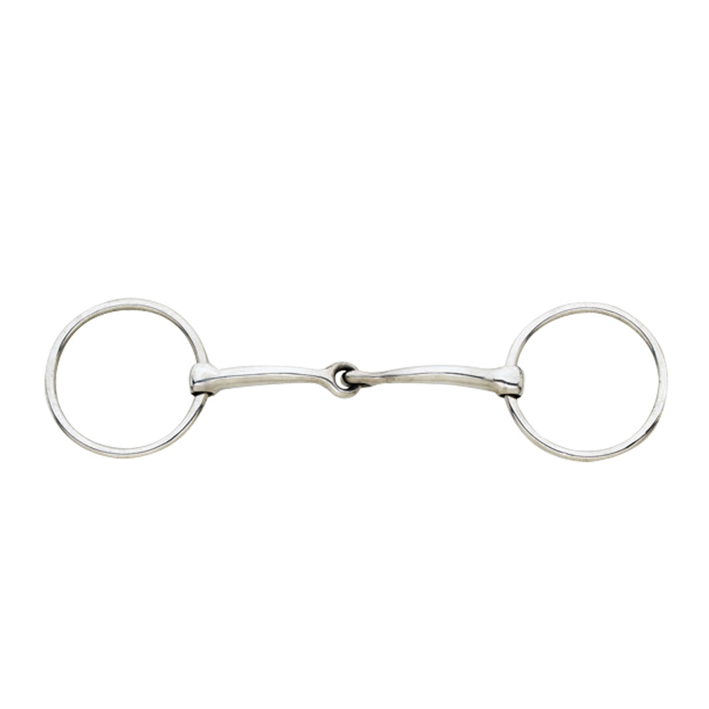 Curve Loose Ring Snaffle Bit