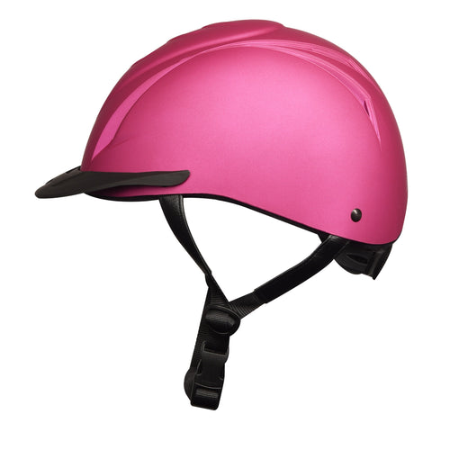 Metallic Deluxe Schooler Helmet - Fuchsia